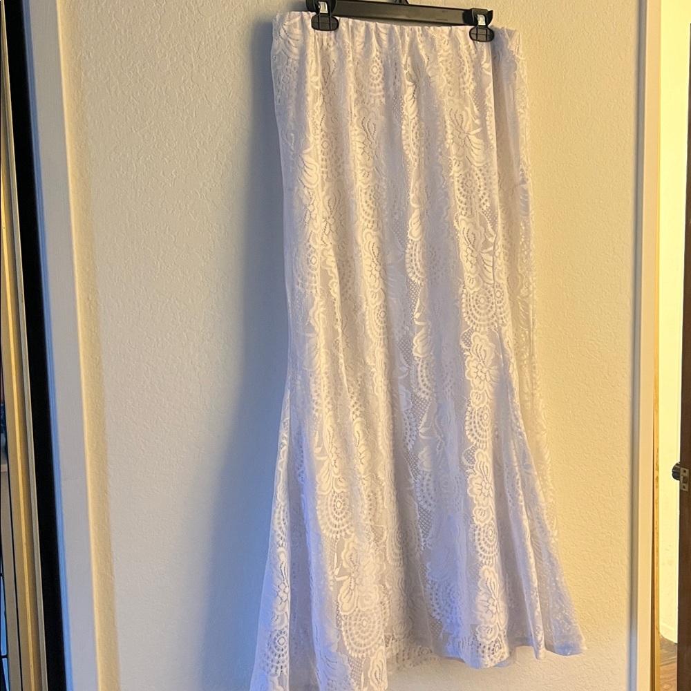 Ashley Stewart Lace Skirt